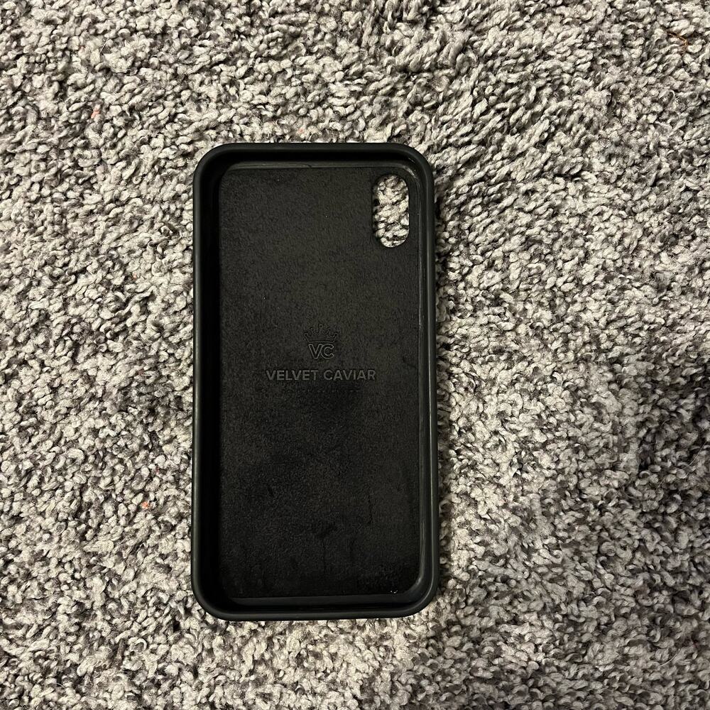 Velvet Caviar iPhone XR Yellow Camo Matte Case - Picture 3 of 3